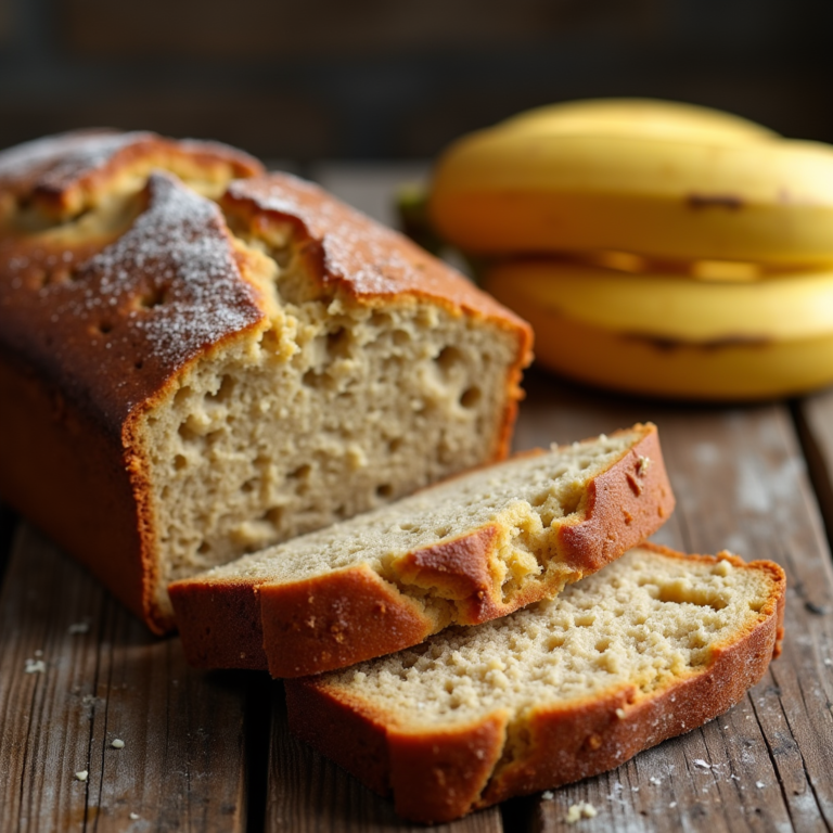 Banana Bread Recipe With 2 Bananas