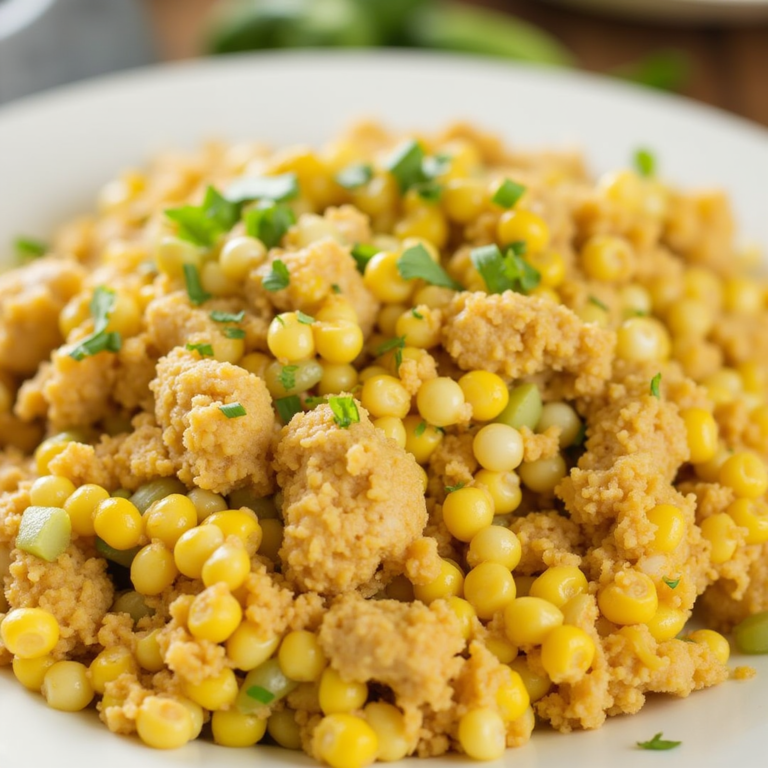 ground chicken mexican corn recipe