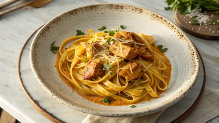 Butter Chicken Linguine