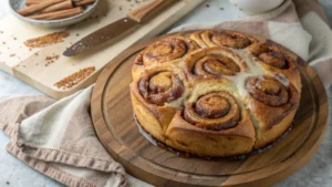 Cinnamon Roll Cake