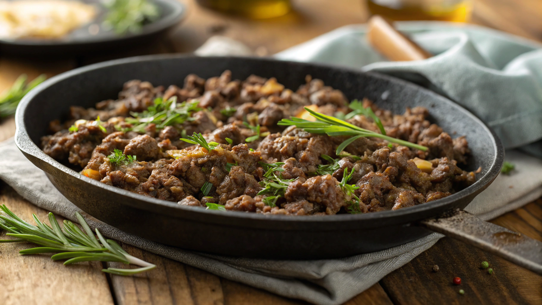 Garlic Butter Ground Beef
