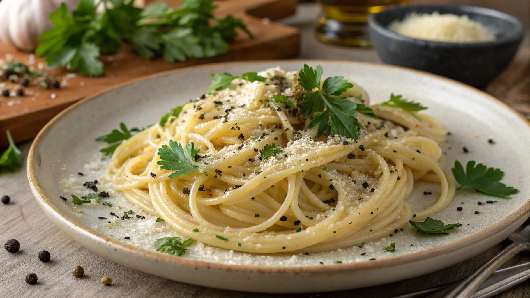 Garlic Butter Pasta