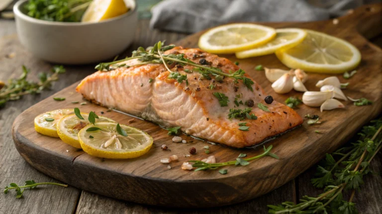 Garlic Salmon