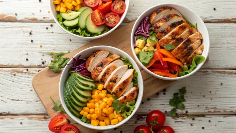 Grilled Chicken Bowls