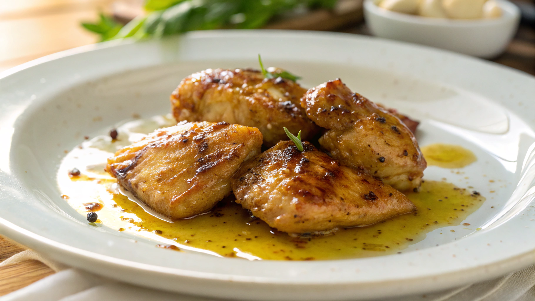Honey Butter Garlic Chicken