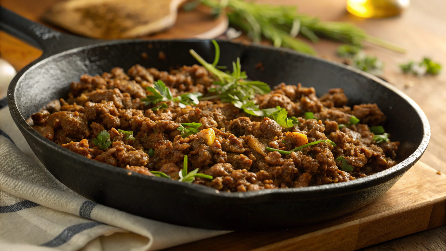 Honey Garlic Ground Beef