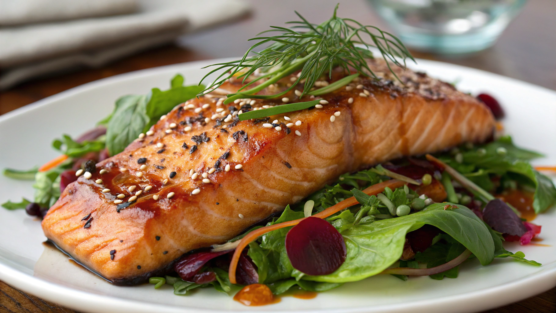 Honey Garlic Salmon