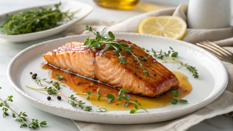 Honey Glazed Salmon