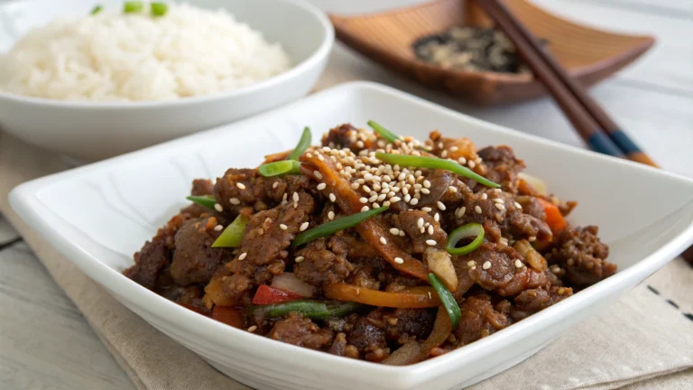 Korean Ground Beef