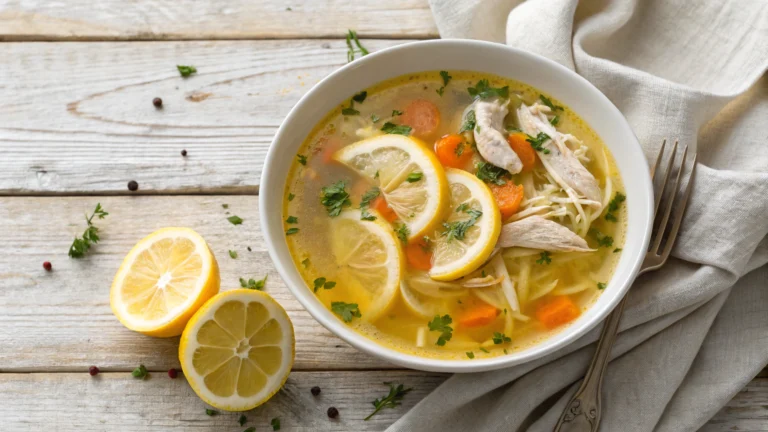 Lemon Chicken Soup