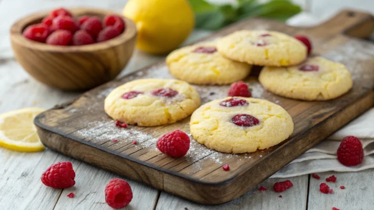 Lemon Raspberry Cookies