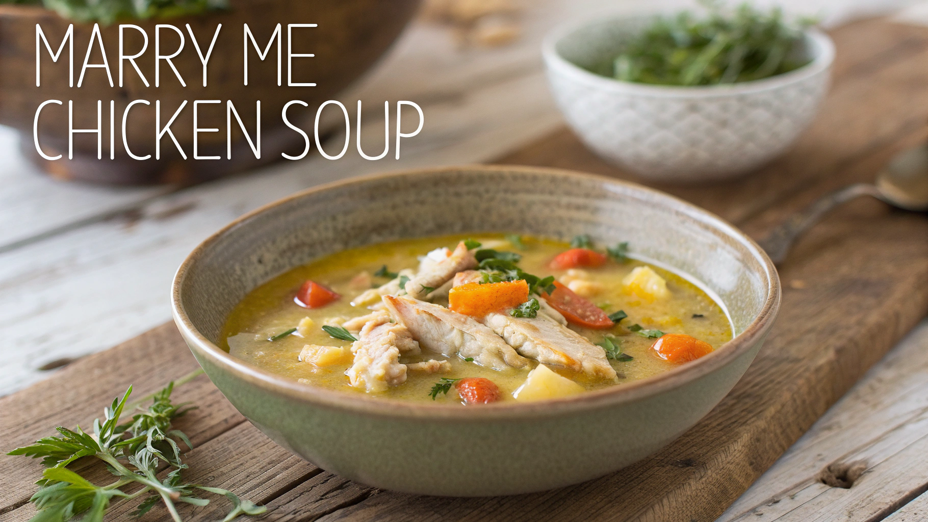 Marry Me Chicken Soup