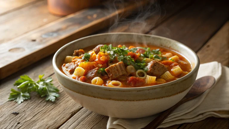 Sausage Ditalini Soup