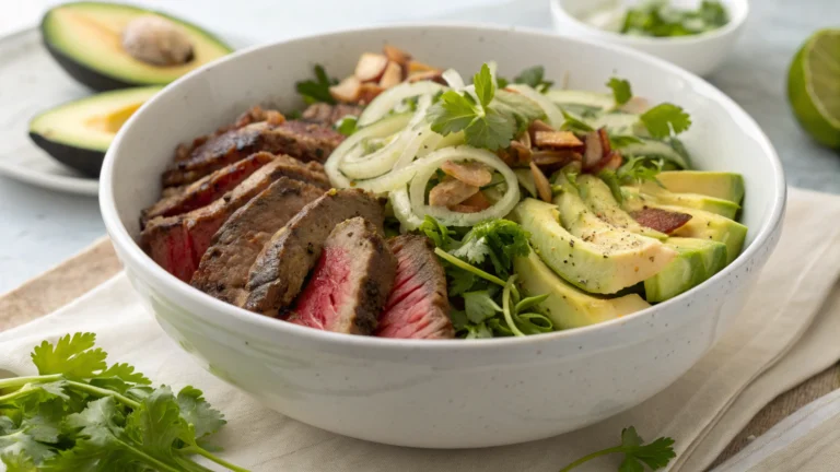 Steak Avocado Bowl
