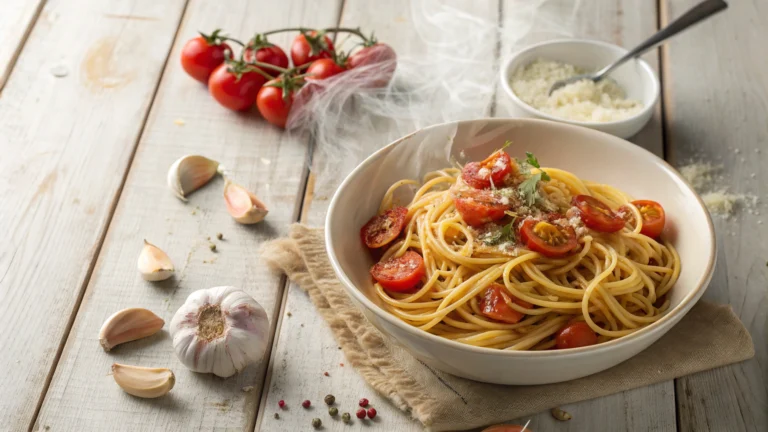 Tomato Garlic Pasta
