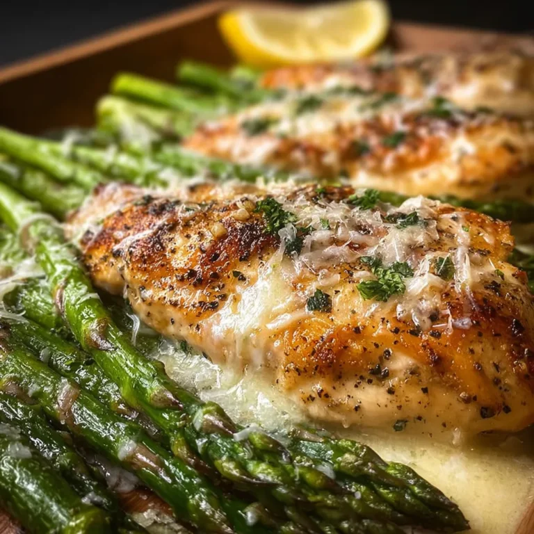 Asparagus Caesar Chicken: Delicious and Healthy Dinner Option