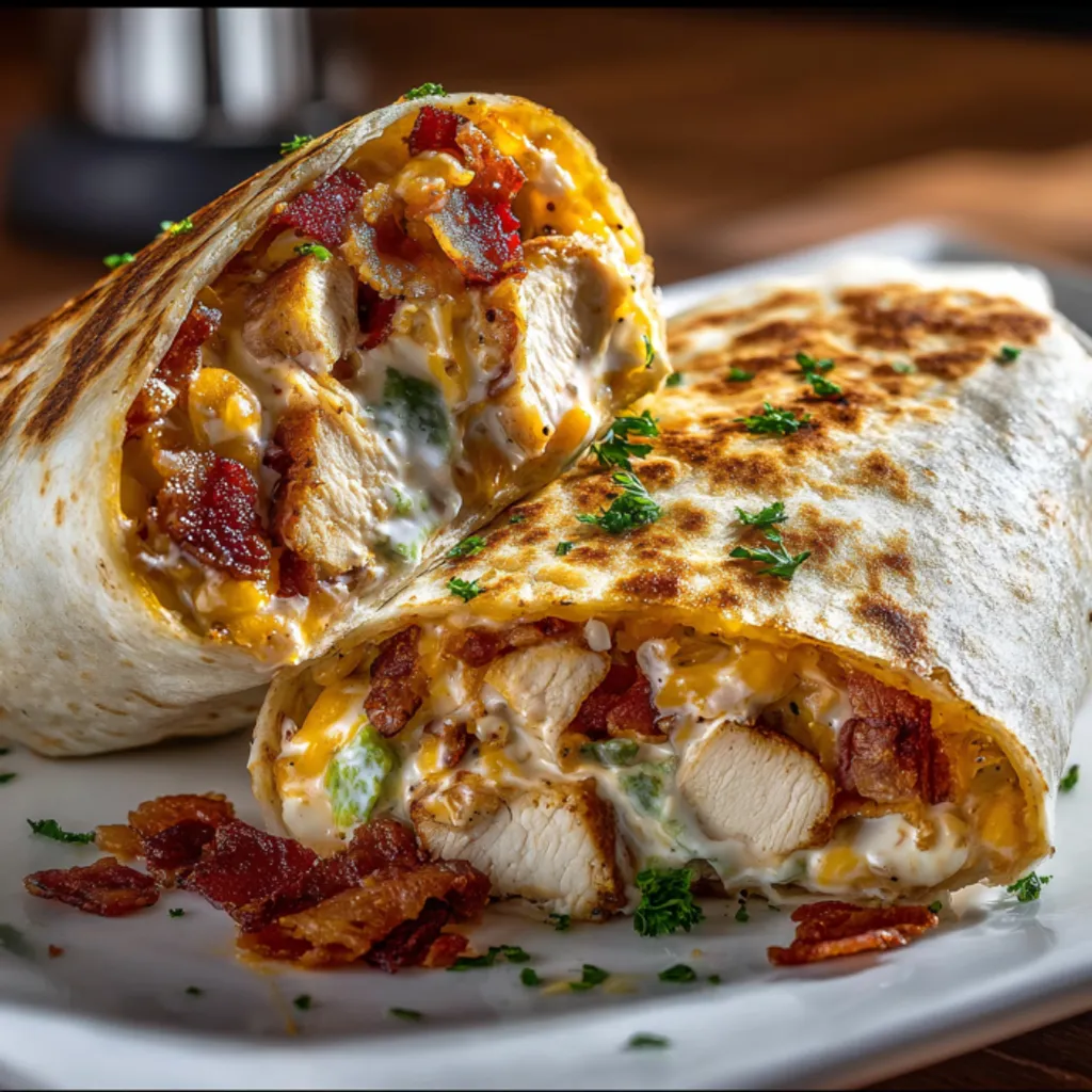 Bacon Ranch Chicken Wraps: Delicious and Easy Recipe