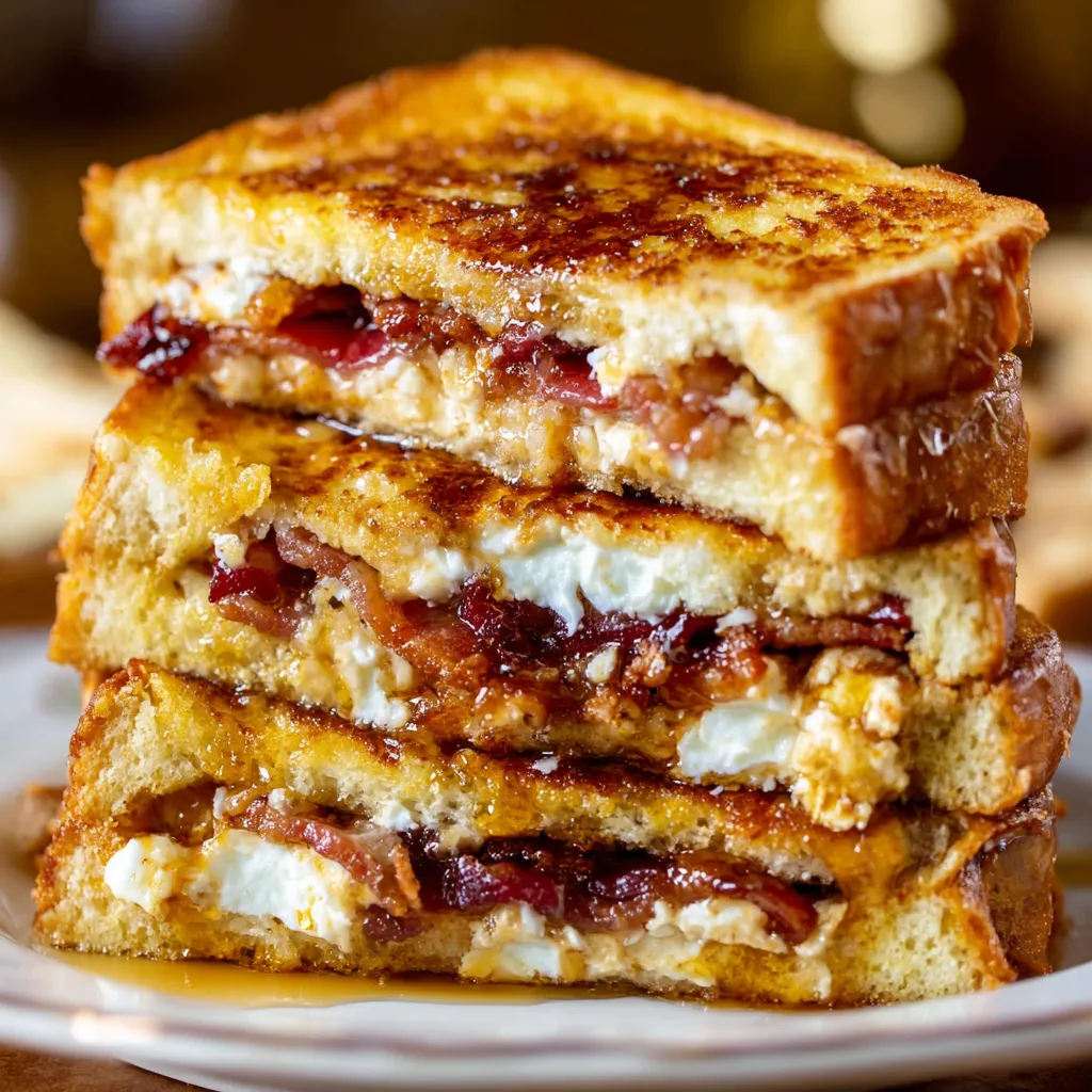 Bacon-Stuffed French Toast Recipe