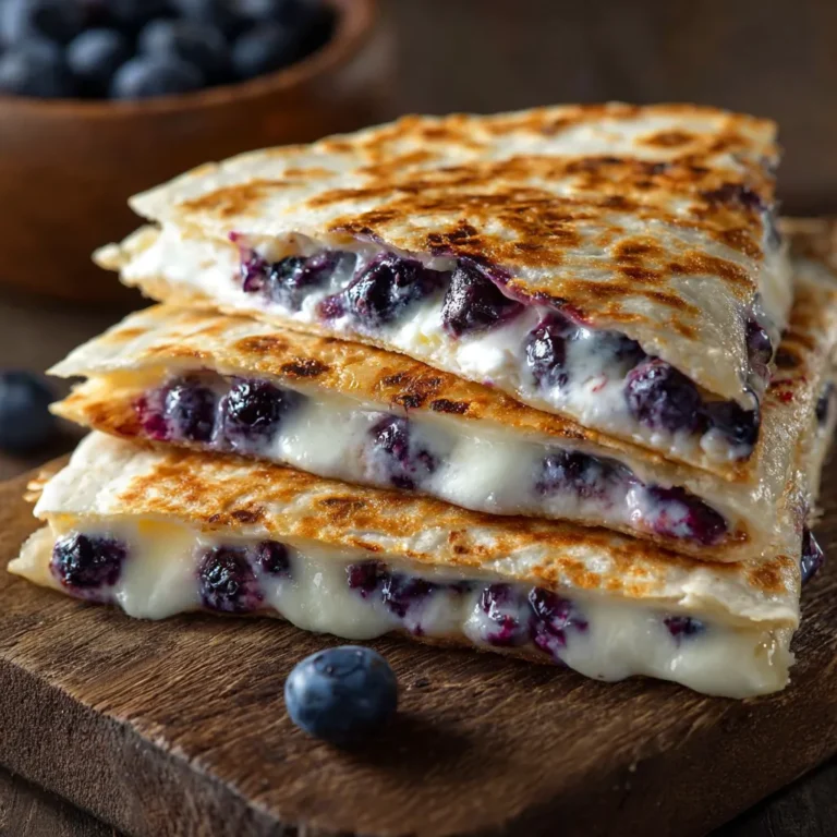 Blueberry Breakfast Quesadilla for a Delicious Morning Boost