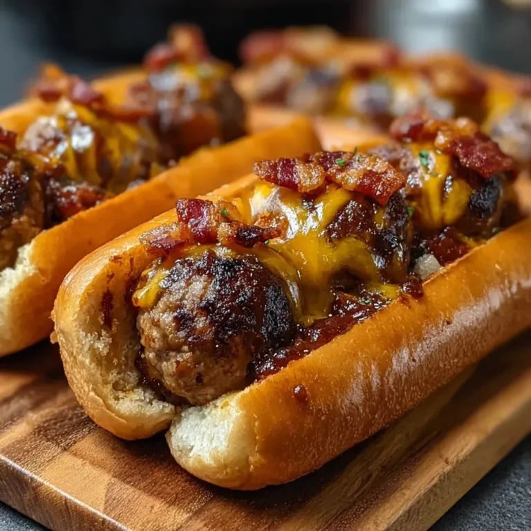 Bourbon BBQ Meatball Subs: A Sizzling Delight