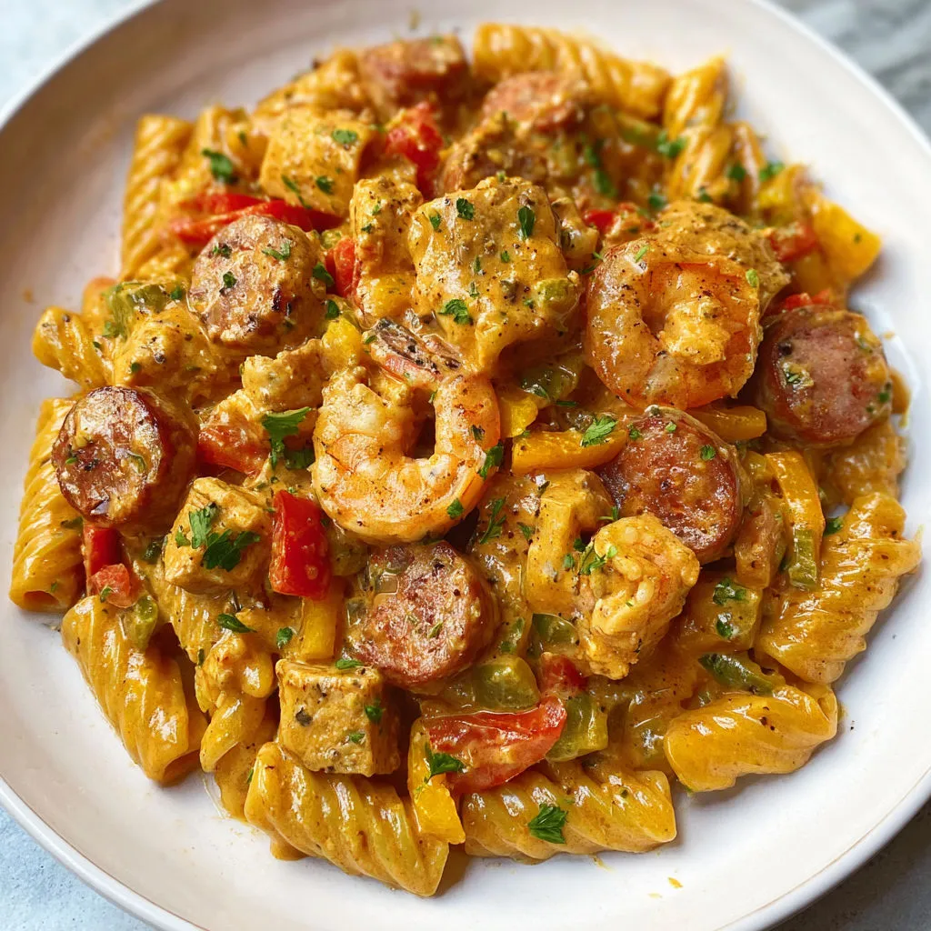 Cajun Jambalaya Pasta Recipe
