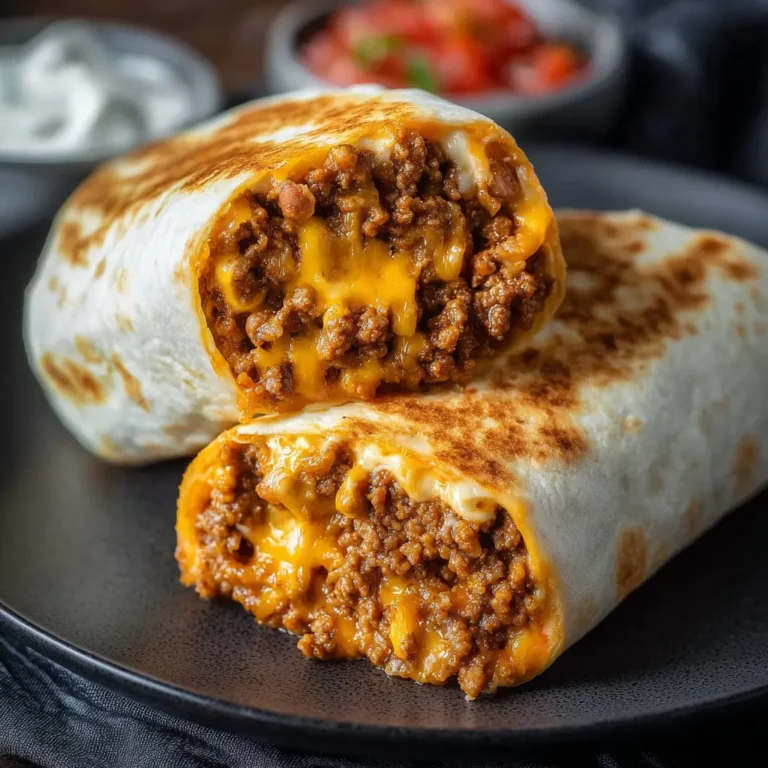 Cheesy Beef Burrito Recipe: Taco Bell Copycat