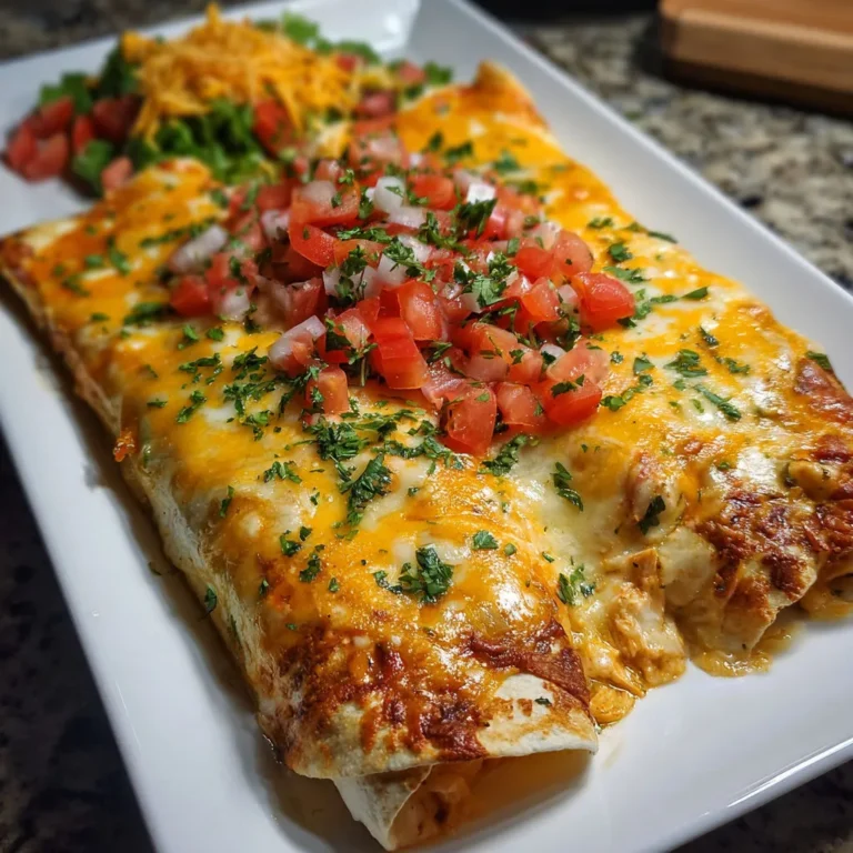 Cheesy Chicken Enchiladas Bake Recipe