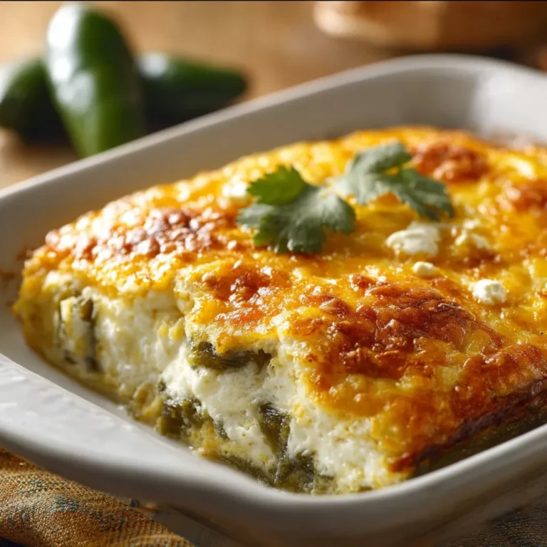 Cheesy Chile Rellenos Casserole: Easy Baked Mexican Recipe
