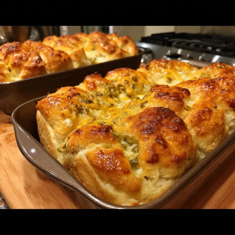 Cheesy Green Chile Garlic Loaves: A Savory Delight!