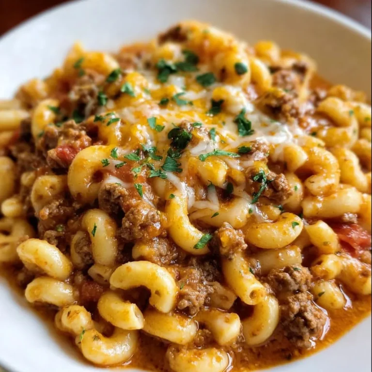 Cheesy Homemade Hamburger Helper Recipe
