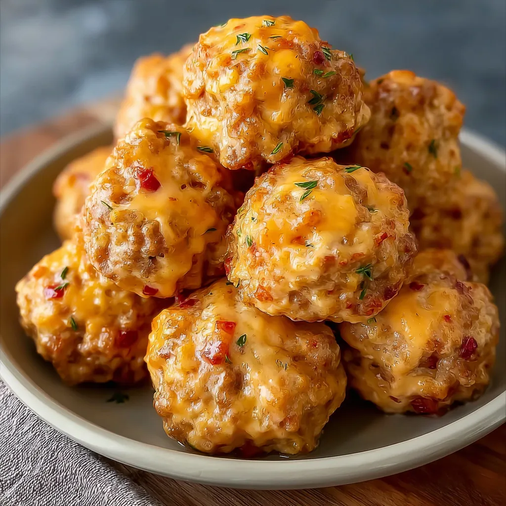 Cheesy Rotel Sausage Balls: A Savory Appetizer Recipe