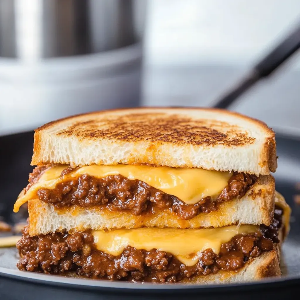 Cheesy Sloppy Joe Grilled Cheese: A Flavor Explosion!