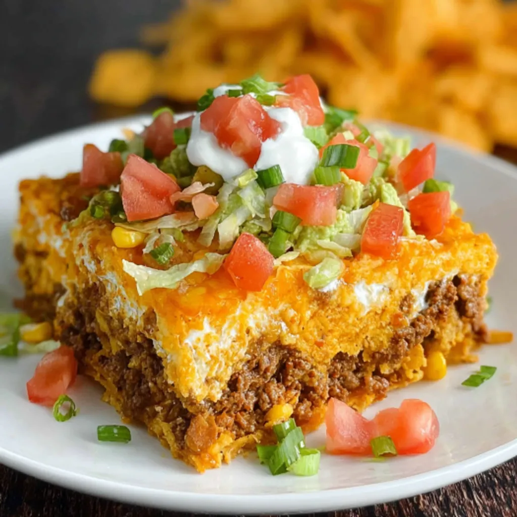 Cheesy Taco Doritos Casserole: Flavorful and Easy Recipe