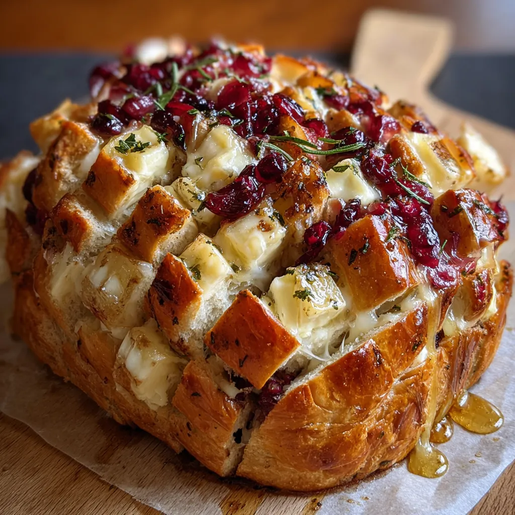Cranberry Brie Sourdough Bread: Delicious Recipe with Cheese and Fruit