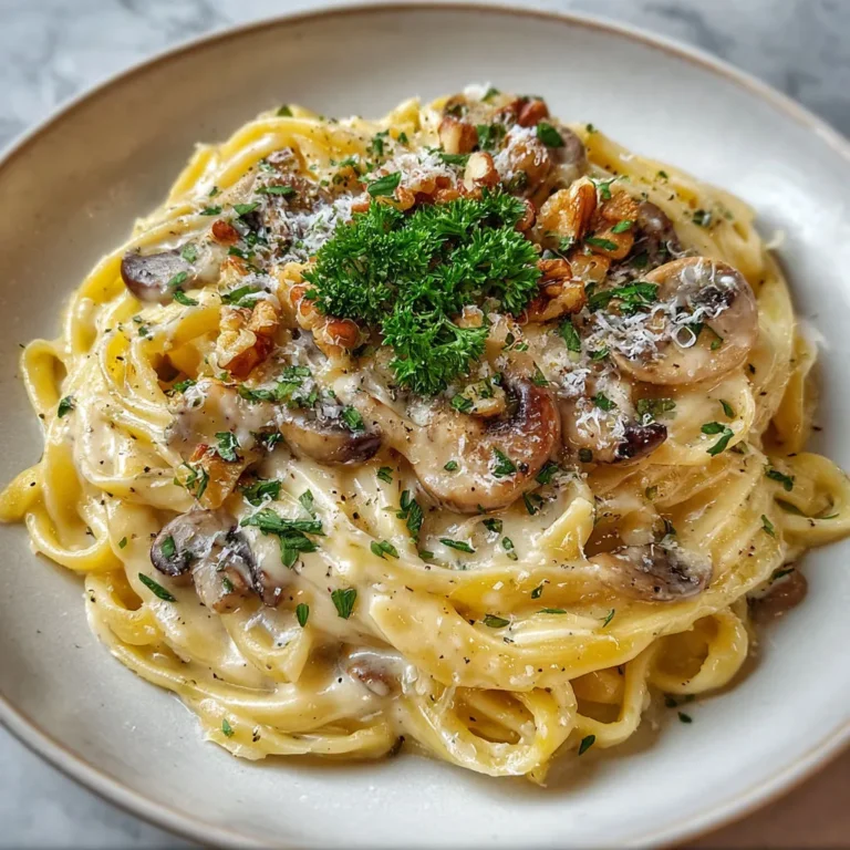 Creamy Chestnut Pasta: A Decadent Delight