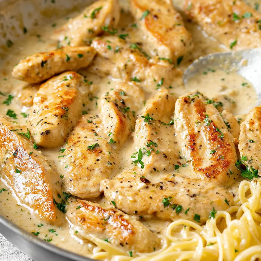 Creamy Chicken Lazone Pasta Recipe