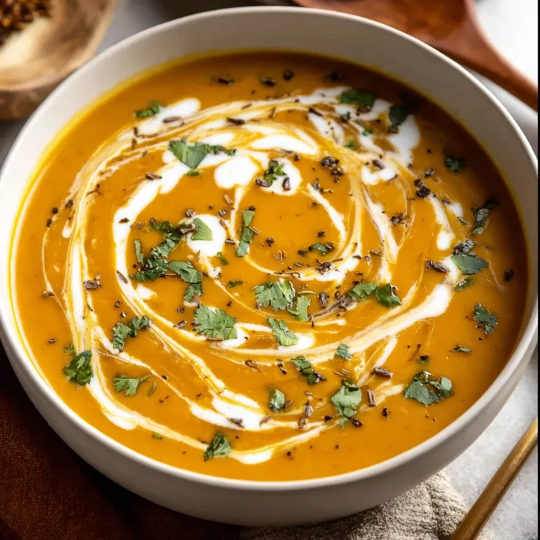 Creamy Coconut Curry Pumpkin Soup: A Delicious Bowlful