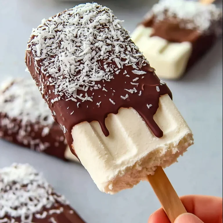 Creamy Coconut Popsicles: Tropical Summer Refreshment