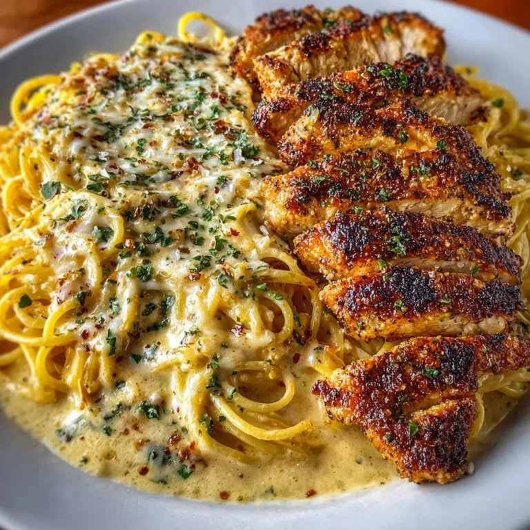 Creamy Garlic Parmesan Chicken Spaghetti: Easy Recipe