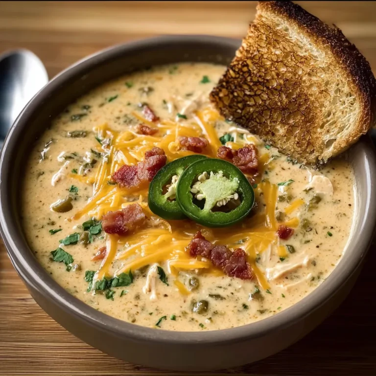 Creamy Jalapeño Popper Soup: A Spicy and Delicious Recipe