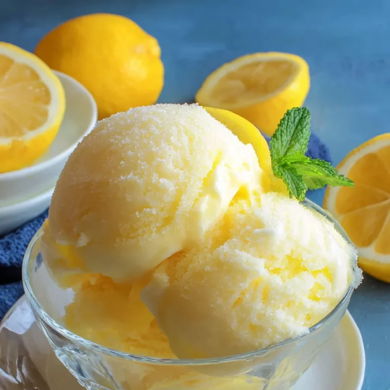Creamy Limoncello Lemon Gelato: A Refreshing Dessert Recipe