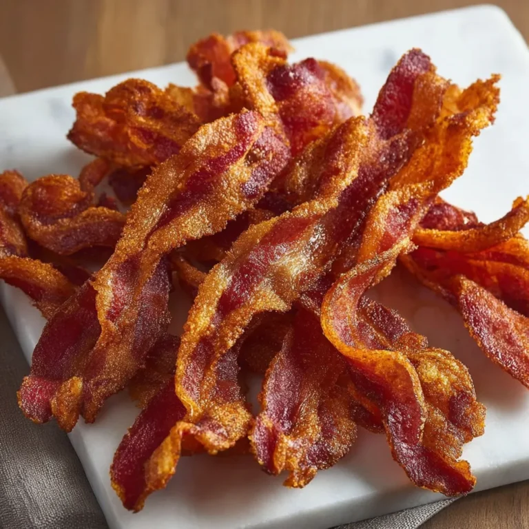 Crispy Air Fryer Twisted Bacon Recipe