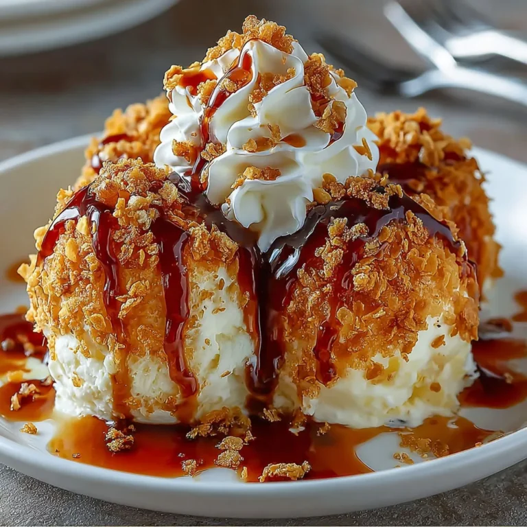 Crispy Fried Ice Cream Recipe