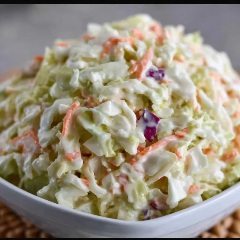 Crunchy and Creamy KFC Coleslaw Recipe
