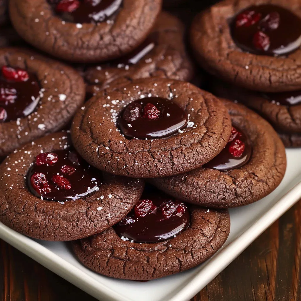 Decadent Chocolate Cherry Cookies: A Sweet and Tart Treat