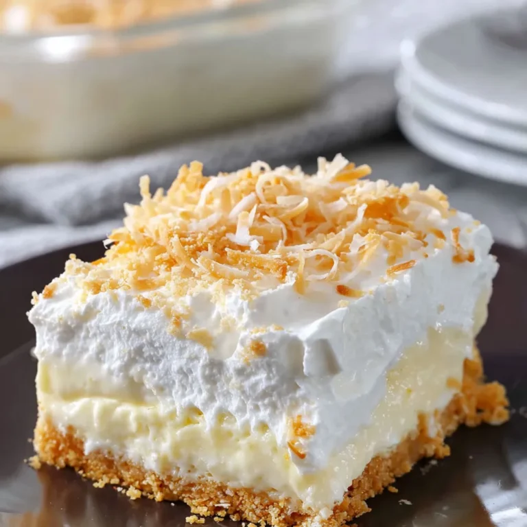 Decadent Coconut Cream Lush: A Delightful Dessert Recipe