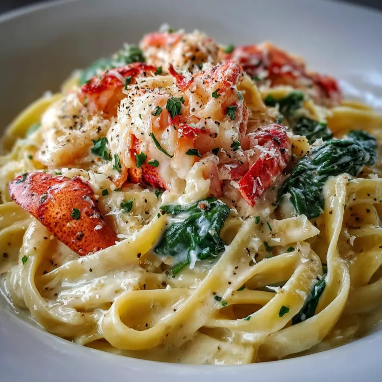Decadent Lobster Alfredo: Creamy Pasta Recipe