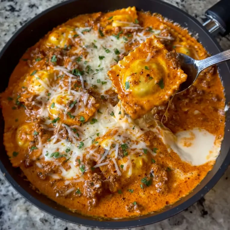 Decadent Million Dollar Cheese Ravioli Recipe