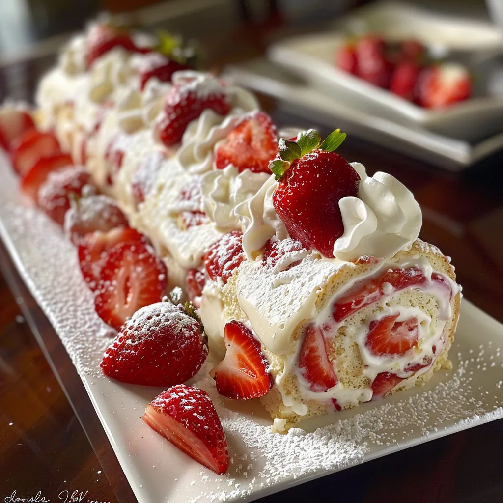 Decadent Strawberry Cheesecake Roll: A Sweet Summer Treat