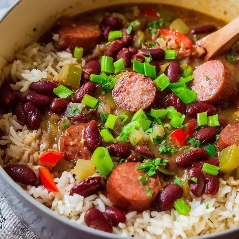 Delicious Cajun Red Beans and Rice Recipe